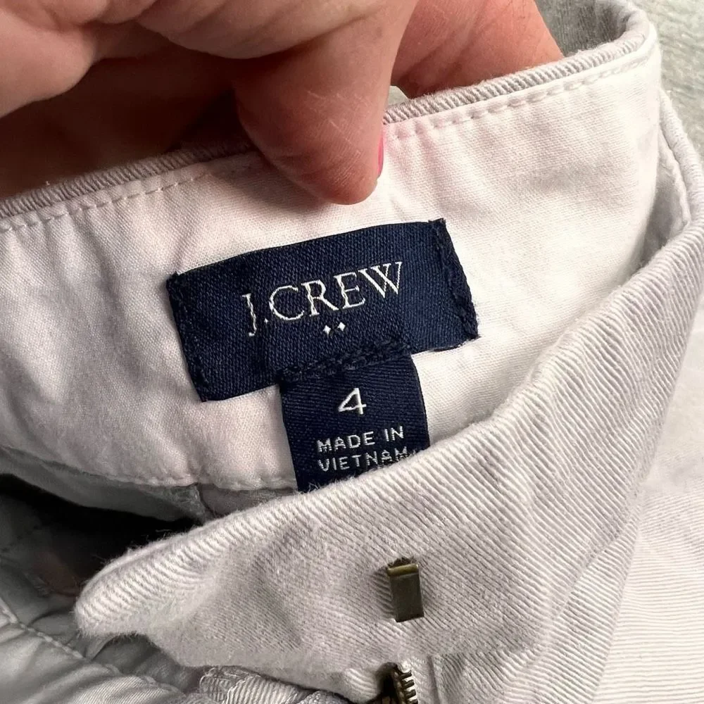 J Crew chino shorts 4‎